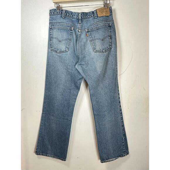Vintage Levis Men’s 32x28 Orange Tab Medium Wash Denim Blue Jeans GUC - Picture 2 of 16